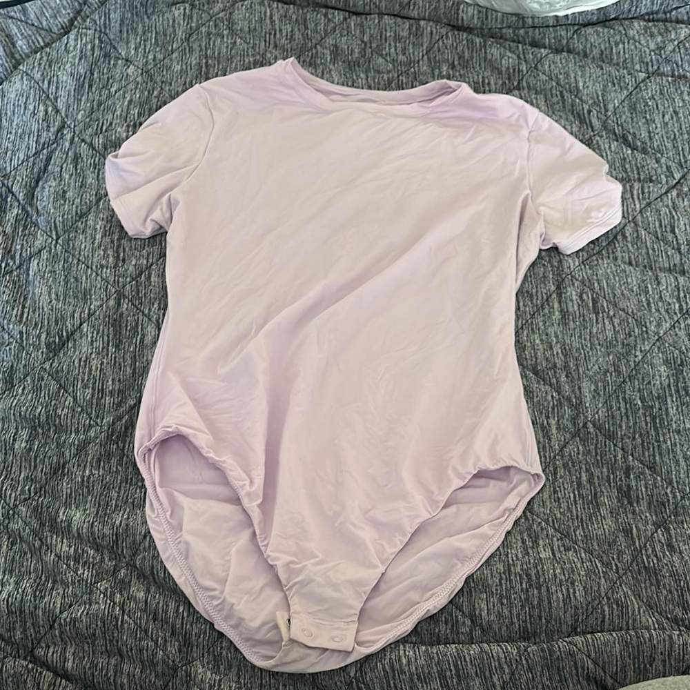 SKIMS Purple Bodysuit Top